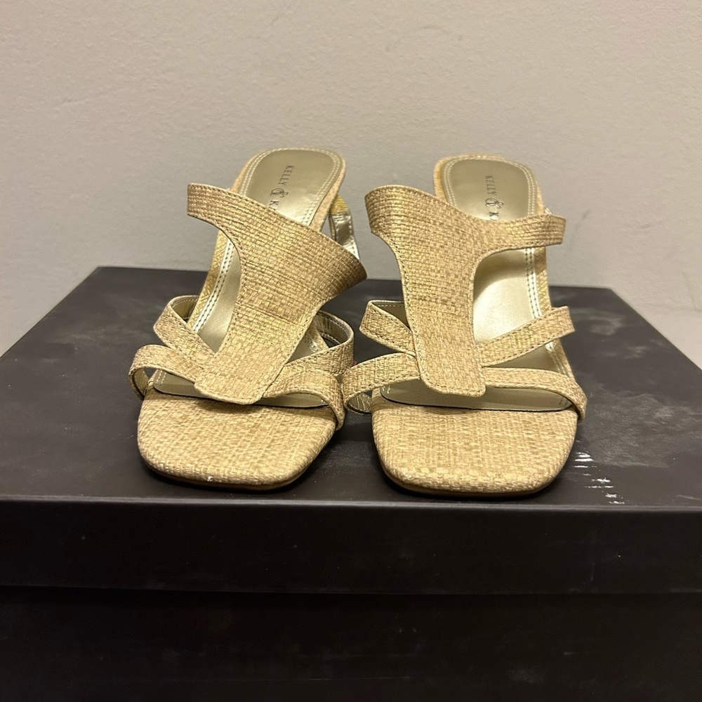 Kelly and Katie open toe heels